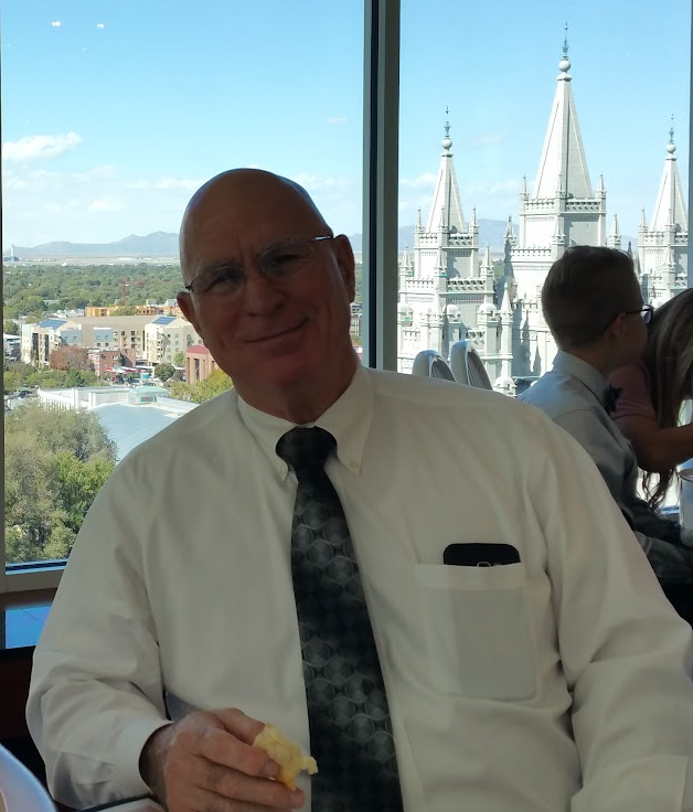 Dad smiling